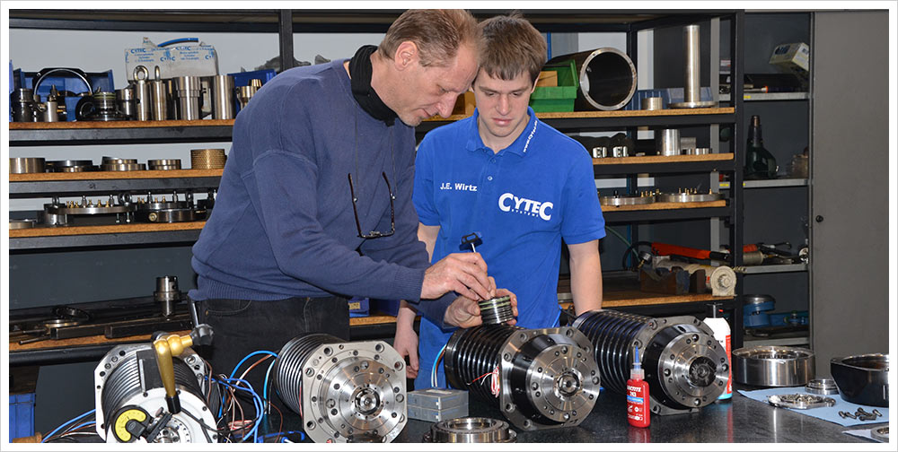 Motor spindle & Milling Head Maintenance and repair services by Cytec-Systems
