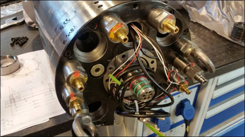 Cytec motor spindle & milling head repair