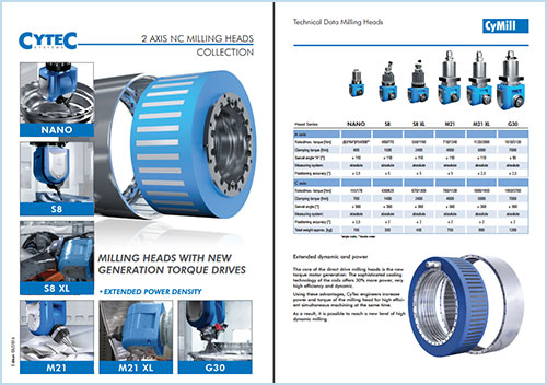 Cytec Milling Head collection