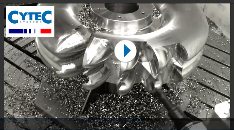 View CyTec Systems Video of milling head CyMill in action