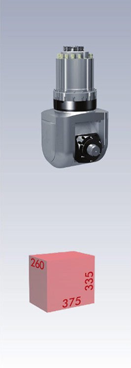 Machine Outils têtes de fraisage Cytec NANO