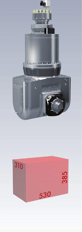 Machine Outils têtes de fraisage Cytec S8 XL